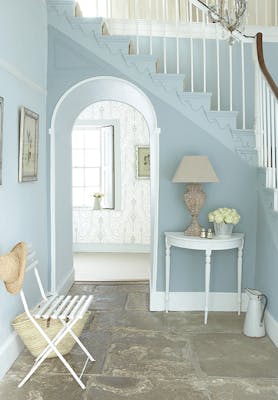 Couloir en Bone China Blue