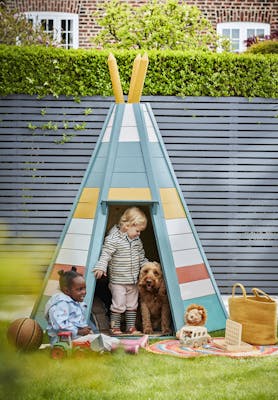 Teepee Colour Block