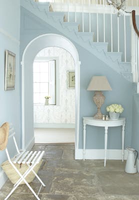 Couloir en Bone China Blue