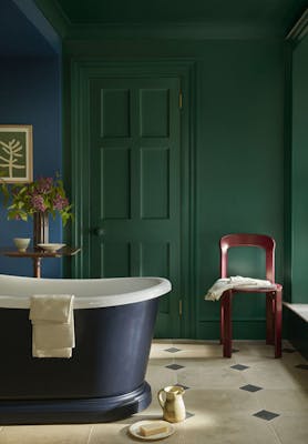 Salle de Bain Mid Azure Green