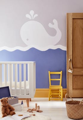 Chambre d'enfant en Welcome et Pale Lupin